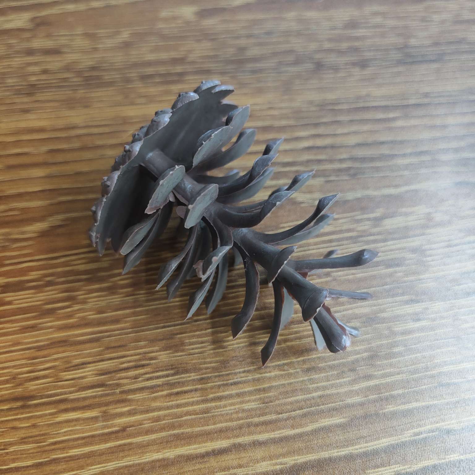 塑料仿真松果假花配件圣诞PE装饰7.5CM详情图9