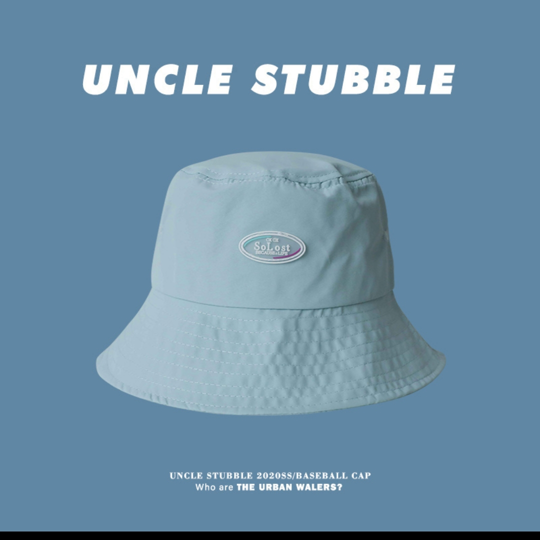 胡茬叔叔渔夫帽女生韩国潮牌夏季薄款透气遮阳盆帽港风嘻哈帽子男050