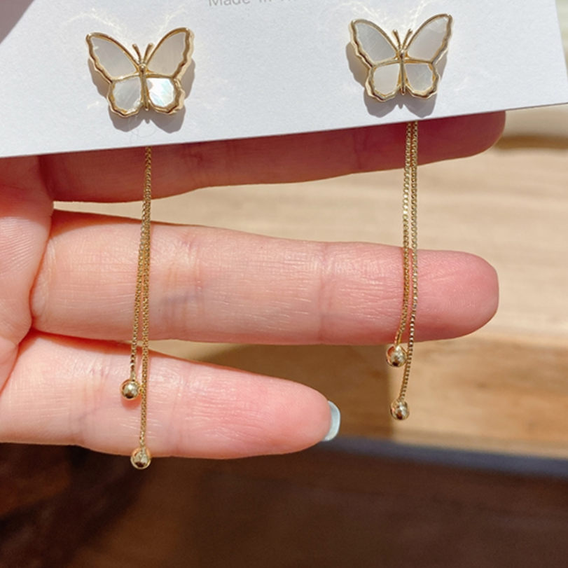 Butterfly earrings are so beautiful