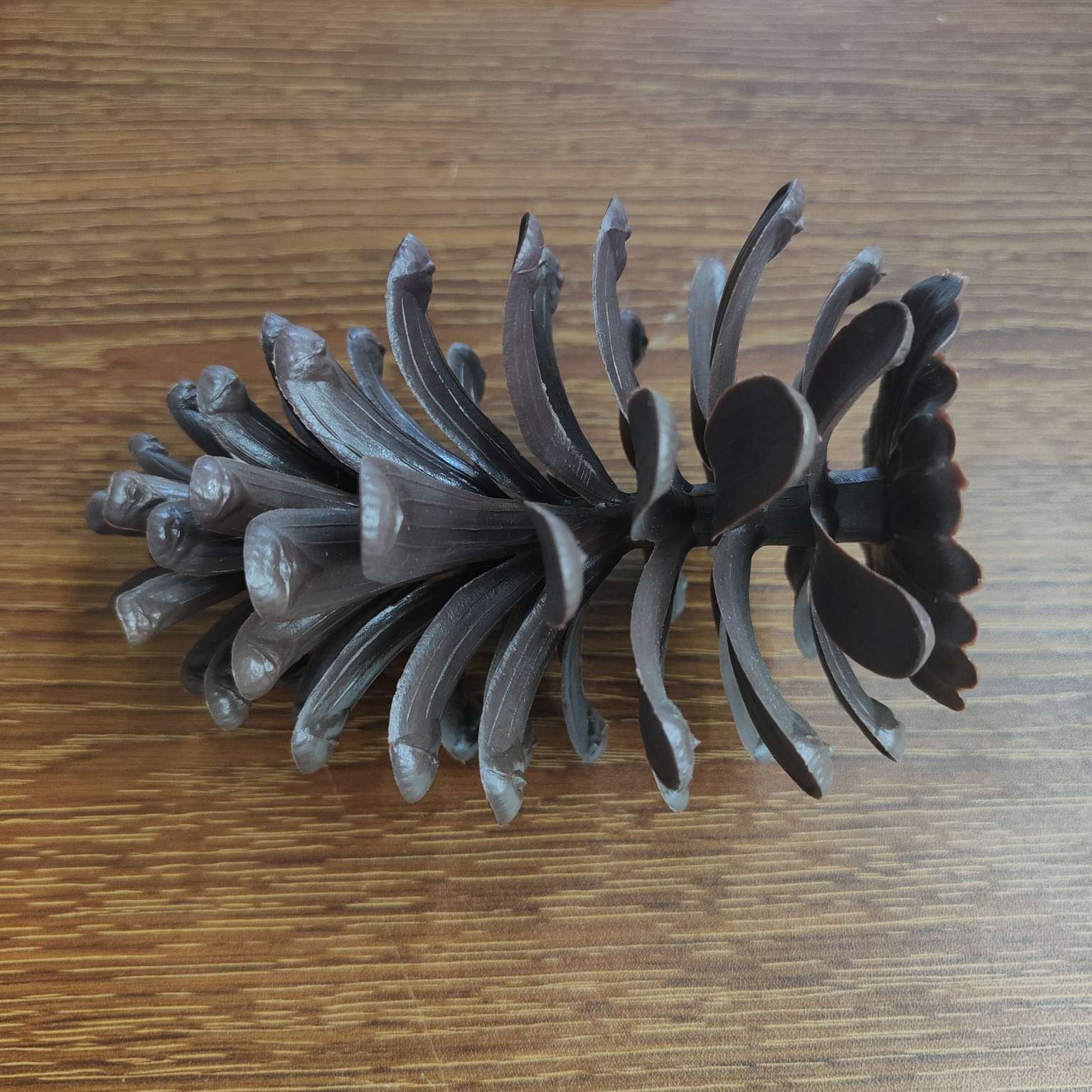 仿真大号塑料松果假花配件PE拍摄道具圣诞装饰摆件详情图19