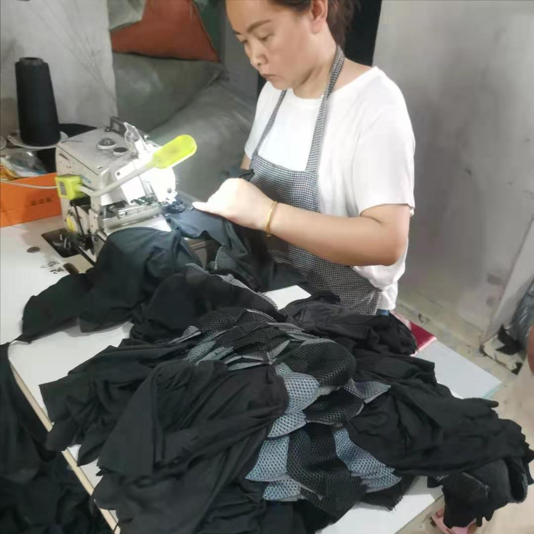 莫代尔三明治4片套头面罩