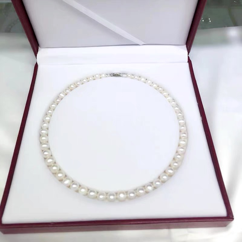 星六旺高端天然淡水珍珠项链雅韵时尚珍品送妈妈长辈礼品首饰