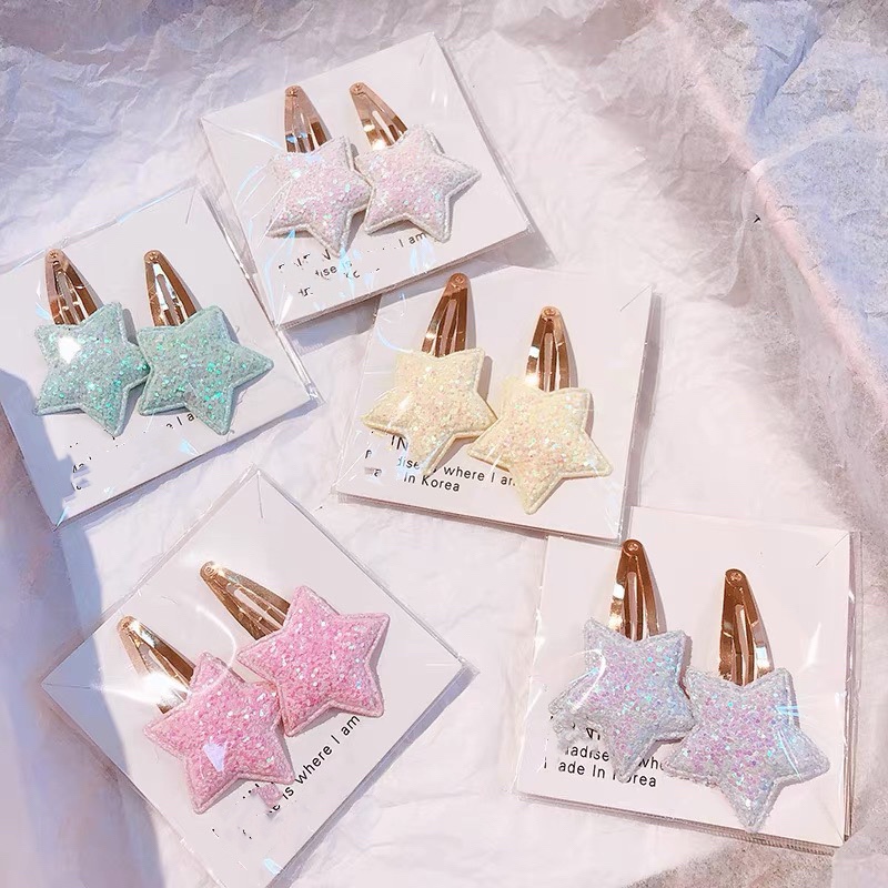 Internet celebrity children's hair accessories glitter clip 3226000645 thumbnail