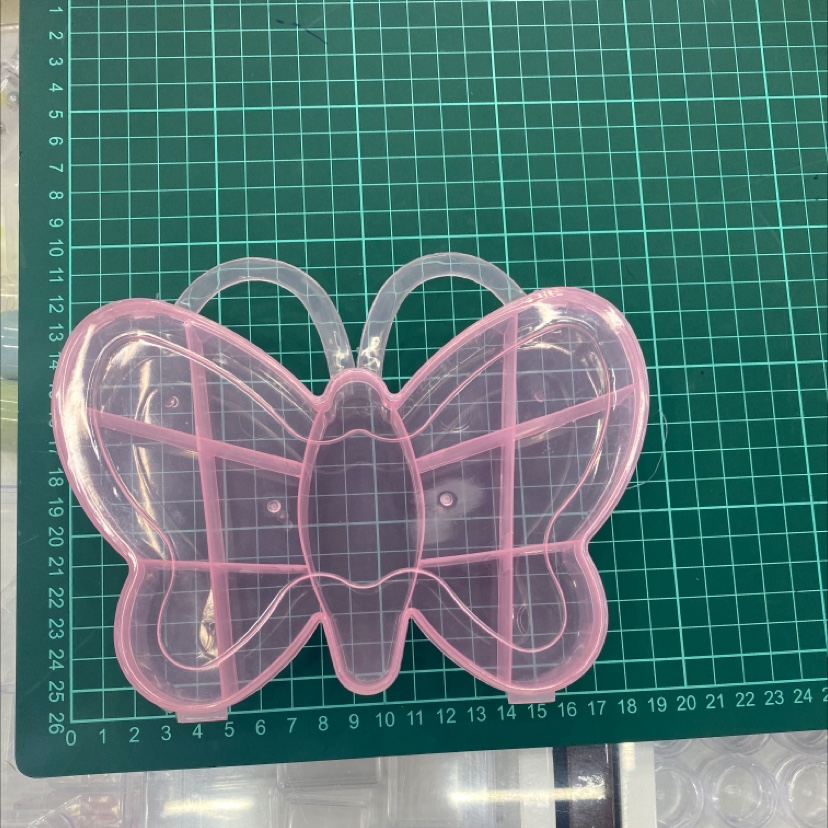 Square storage box PP cartoon rich butterfly thumbnail