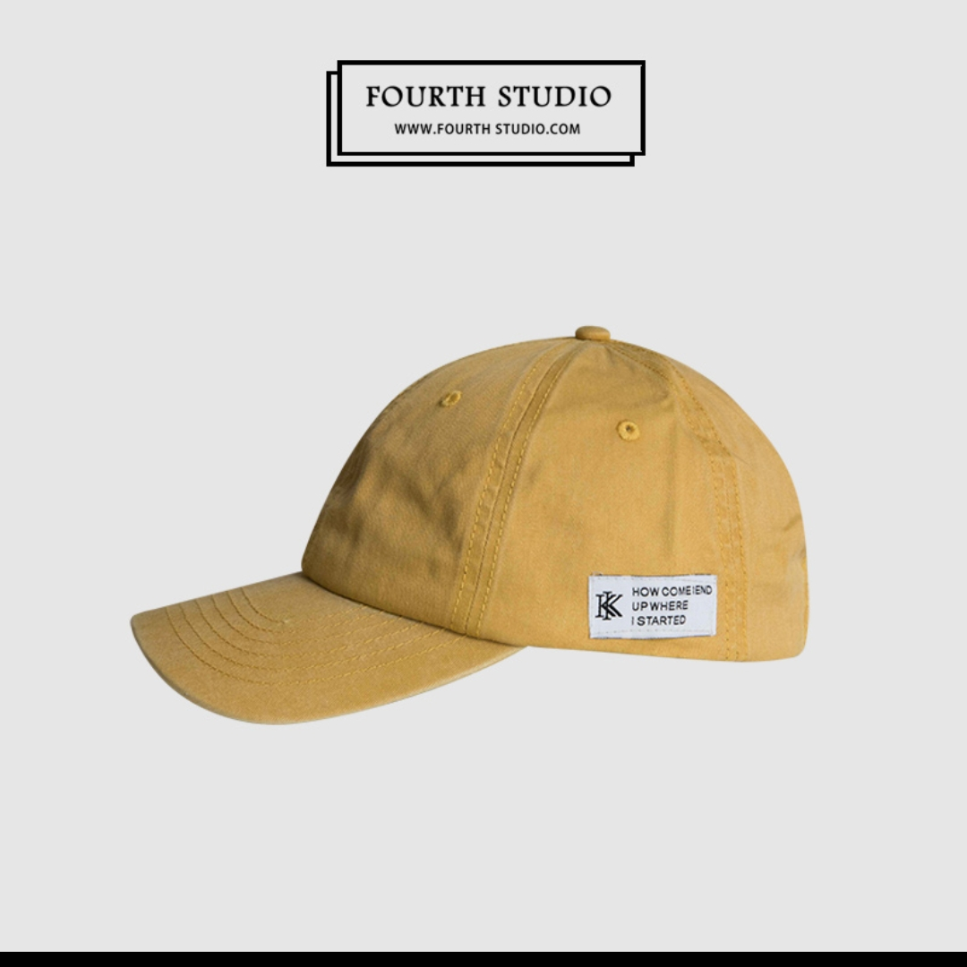 日系复古棒球帽女四季薄款糖果色软顶水洗做旧鸭舌帽男百搭帽子潮00