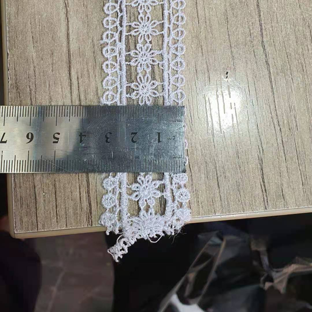 9. Water-soluble lace