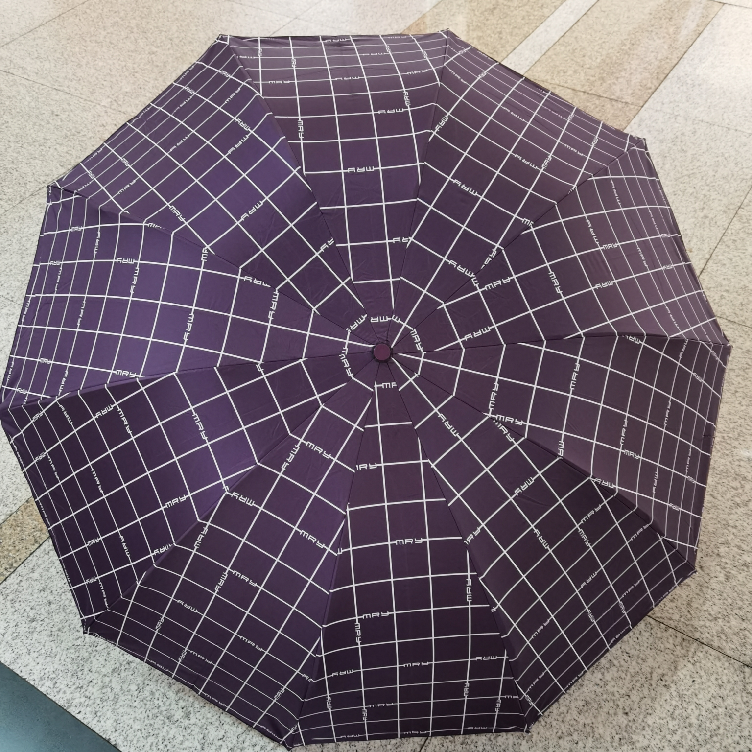 Three fold extra sun check umbrella thumbnail