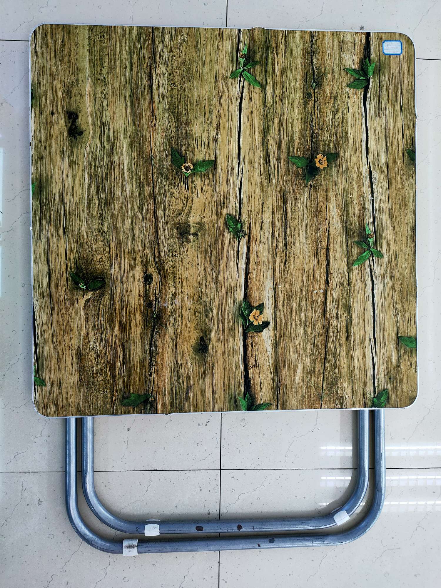 密度板铁架折叠桌 便捷折叠桌 自驾游野外必备折叠桌 外贸桌详情图4