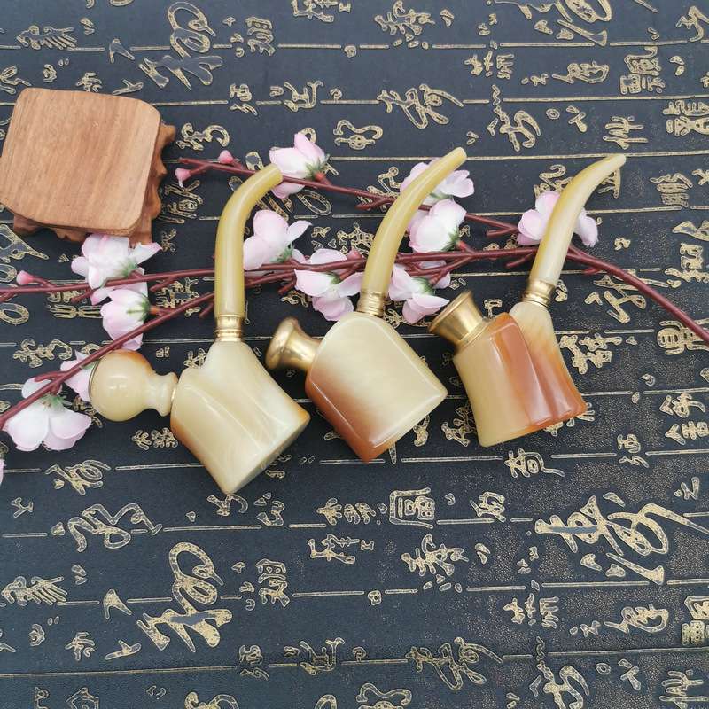 Customized wholesale of imitation horn-shaped pipe, desktop pipe filter, horn-shaped pipe nozzle, and water pipe filter tools Specification image