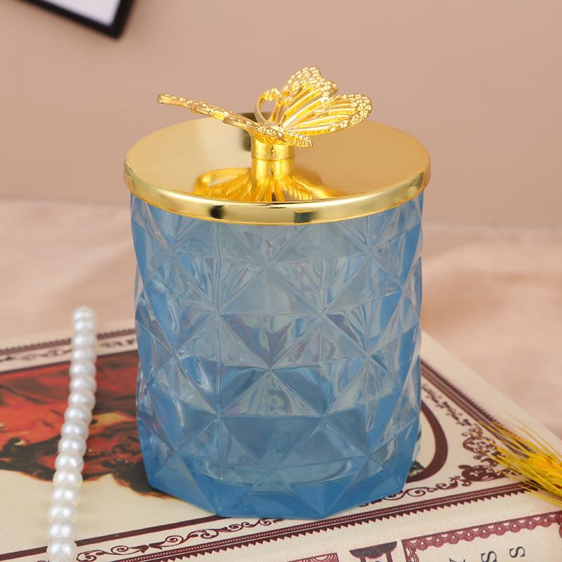 Glass storage jar 02