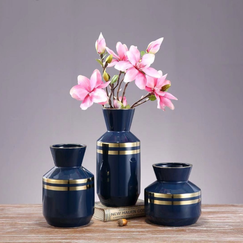 陶瓷花瓶摆件/婚庆软装酒店/工艺品礼品产品图