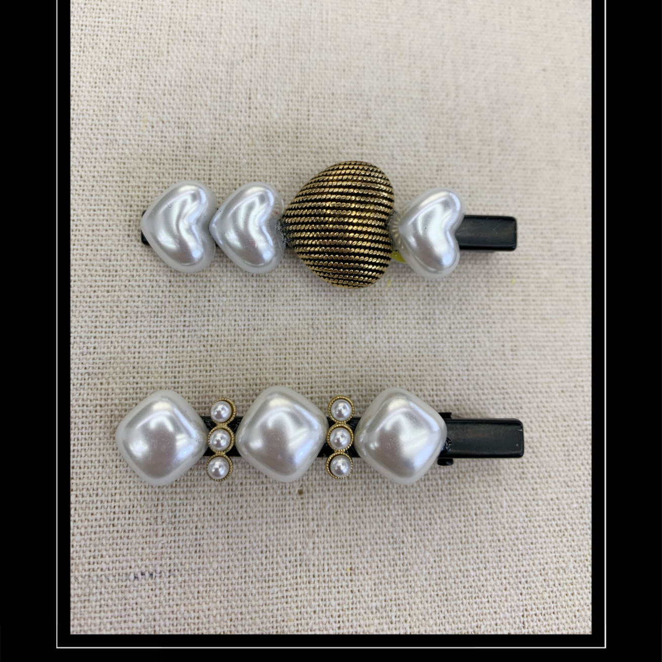 Heart alloy bobby pin
Fashion beauty clip
Korean version simple side clip thumbnail