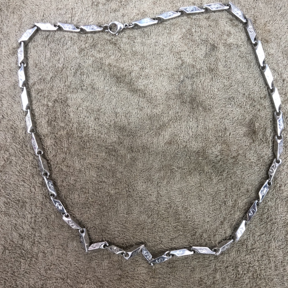 不锈钢3，0棍子项链搭配起来非常大气2885