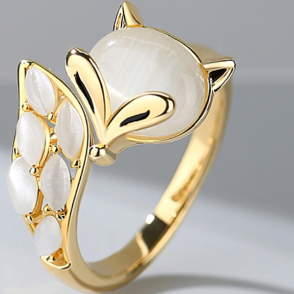 Ring opal fox