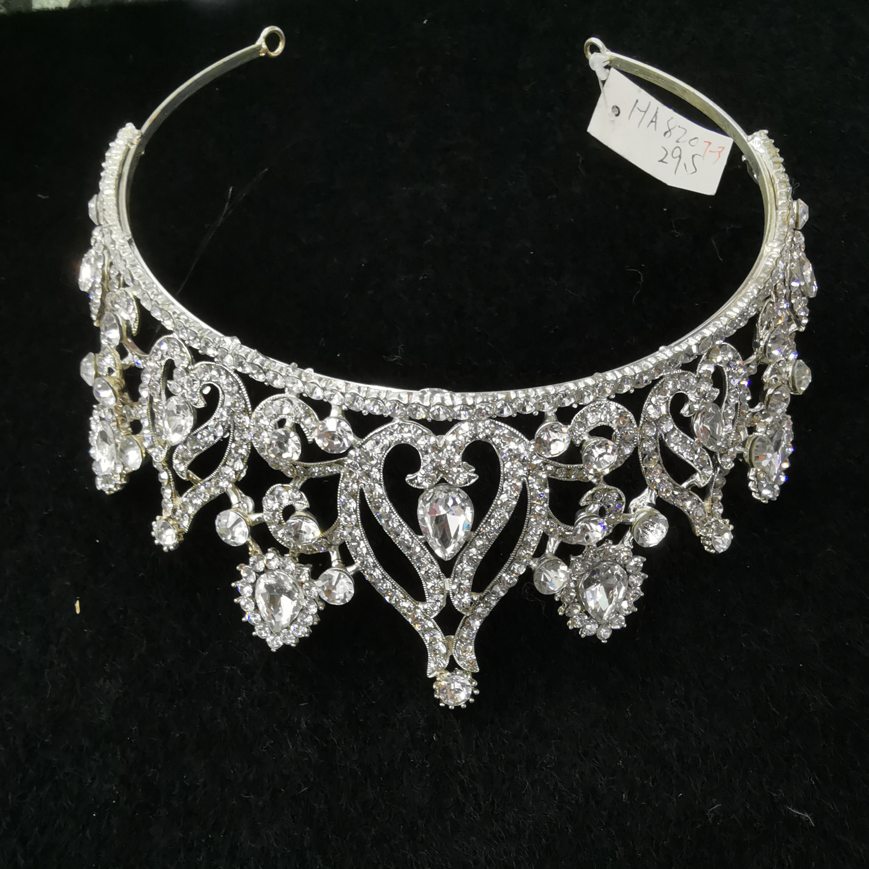 Bridal accessories Korean rhinestones Birthday hair accessories Princess Wedding Accessories Headband hair comb