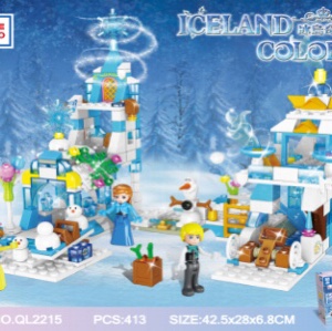 QL2215 Iceland Adventure - Iceland Adventure, single model 413PCS