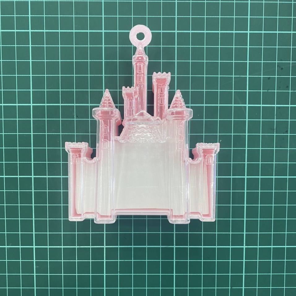 Square storage box foundation castle
