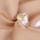 （圣·纳黛丽）微镶钻猫眼石转动戒指💍，时尚网红气质高雅简约图