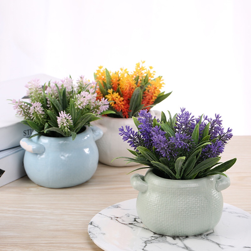 Nuevo juego de flores de simulación para colocar la decoración Item Picture