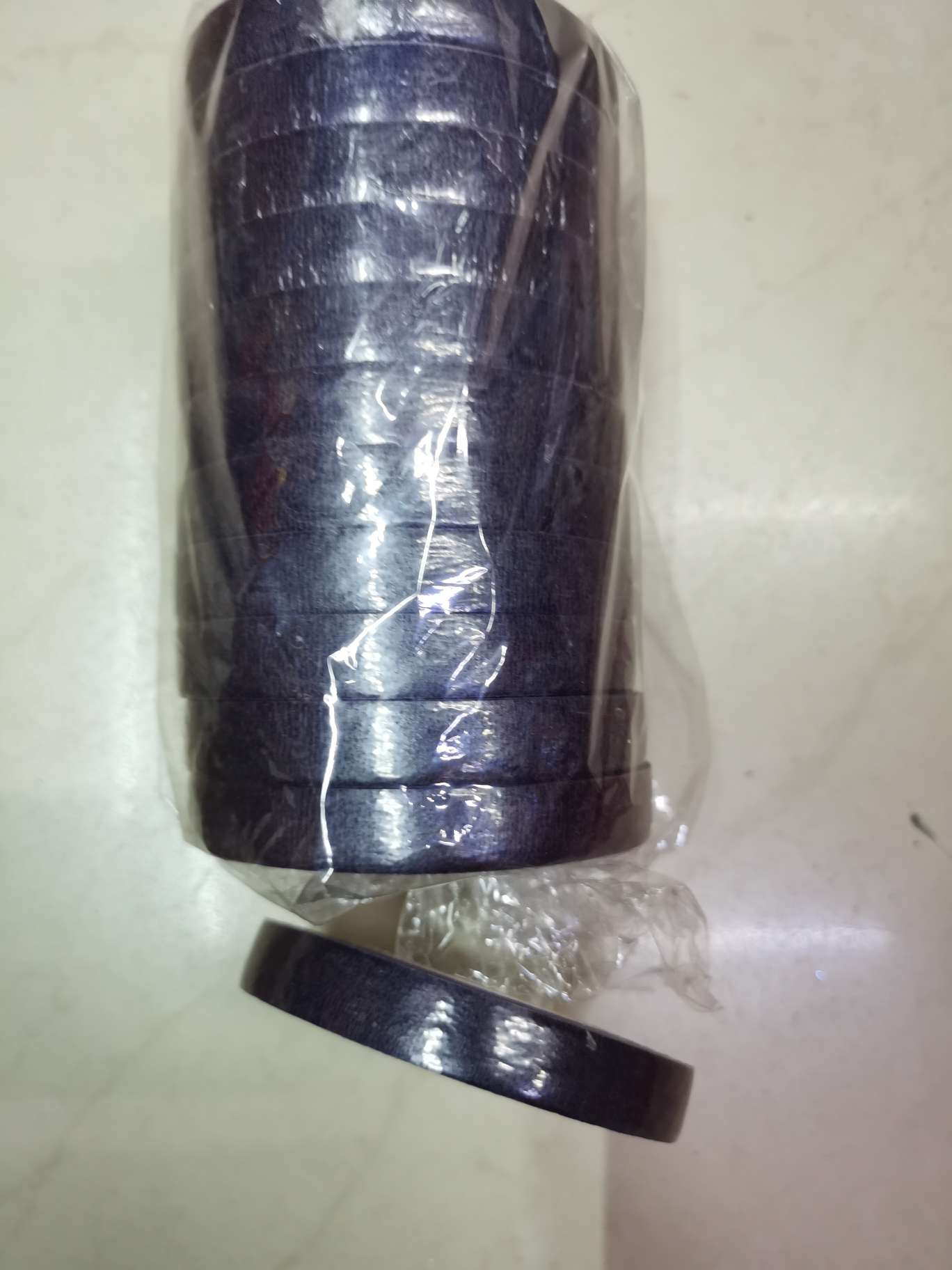 Purple tape details Picture