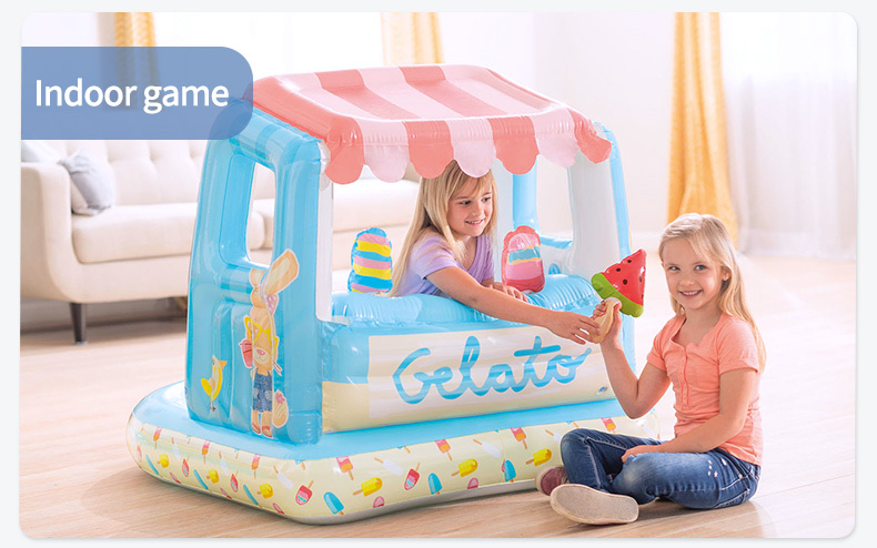 INTEX Popsicle Toy House Inflatable toys for children, water-assisted toys details Picture