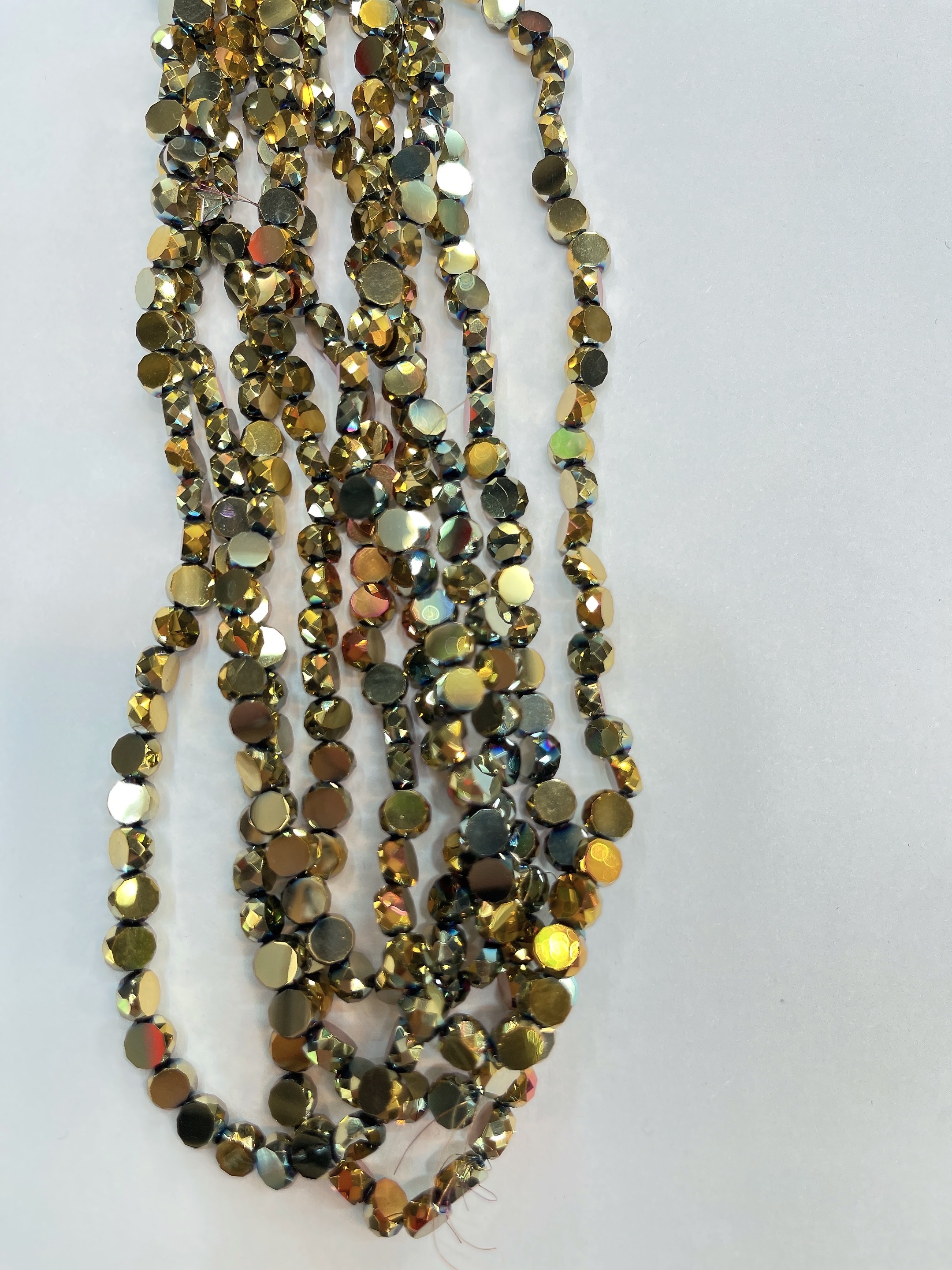 6厘圆饼浅金色 产品图