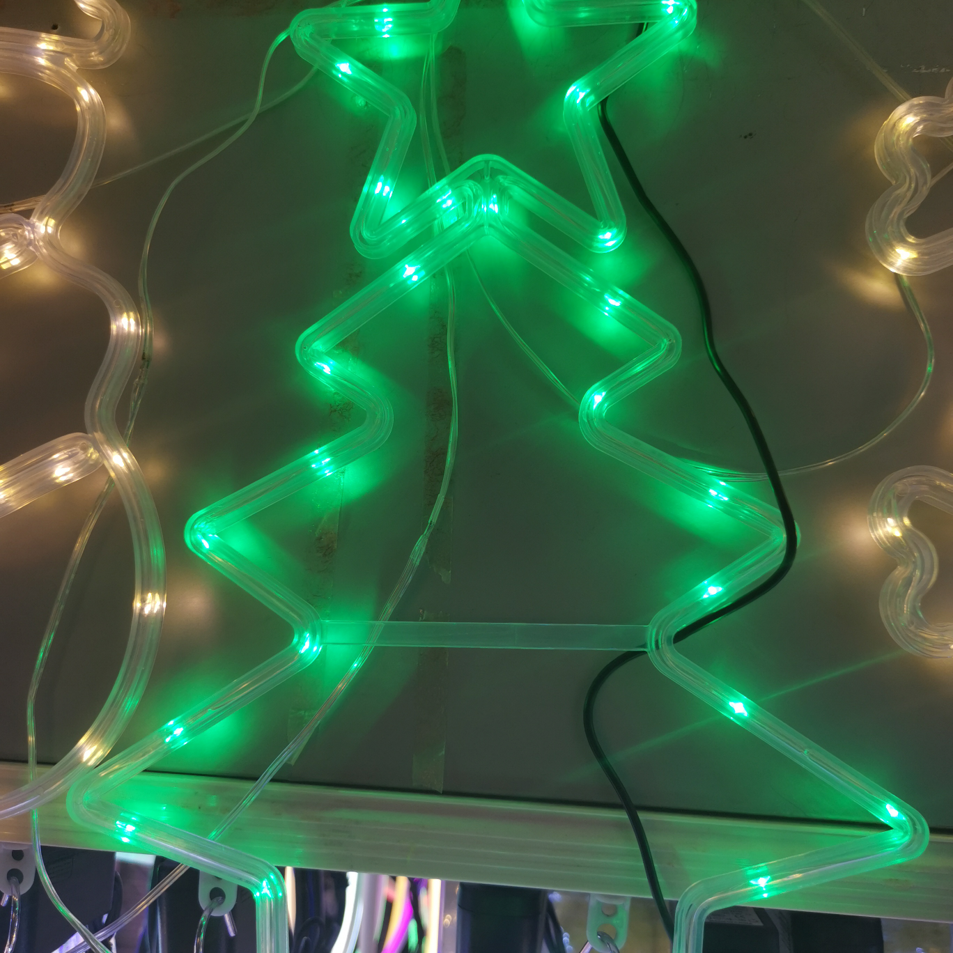 Standing Christmas tree