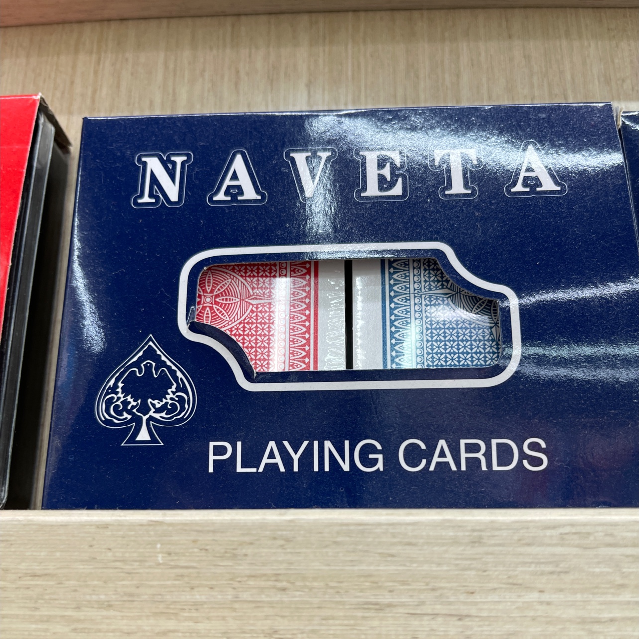 NAVETA 纸双付 290克纸 灰心纸 大字 南美 扑克牌图