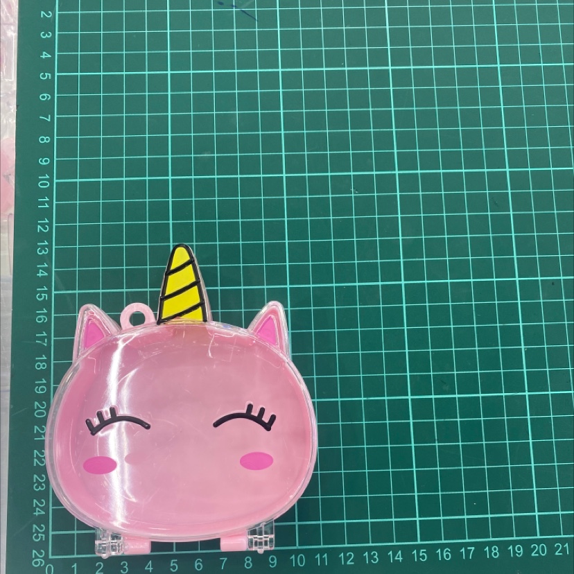 Square storage box unicorn