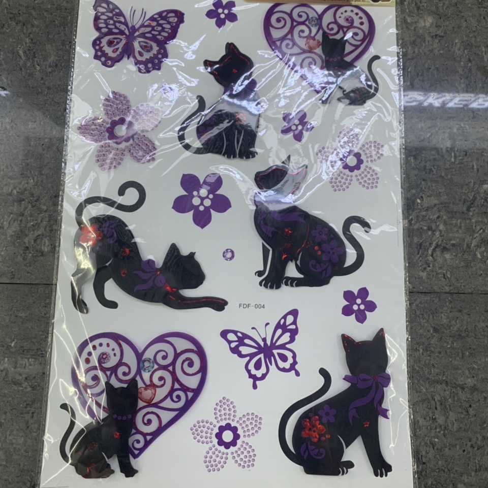 新款立体黑色彩色系列