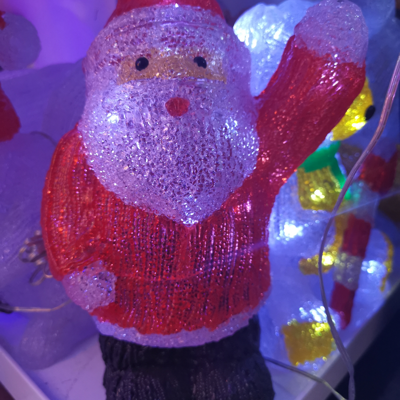 Acrylic Santa Claus