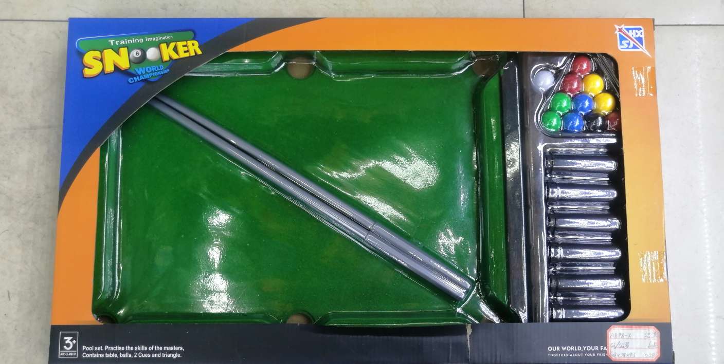 HH98-7开窗盒多趣味仿真模拟趣味桌球产品图