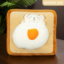 2021 New cartoon animal flower throw pillow Throw pillow blanket multi-functional throw pillow 10