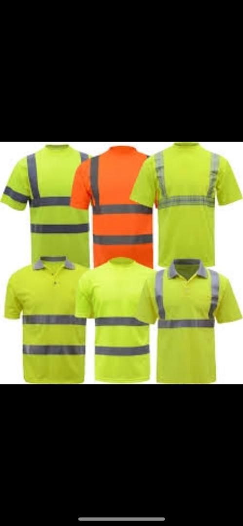 Quick-drying reflective short-sleeved shirt details Picture