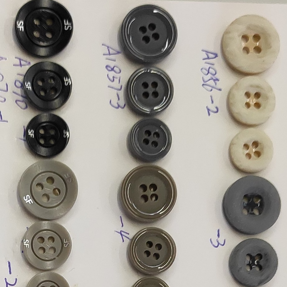 Fancy Stick Flower Shirt Button Big Button Application Scenario