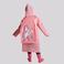 雨衣雨披批发货号1215儿童款PVC雨衣，适用于行走，旅游等使用。图