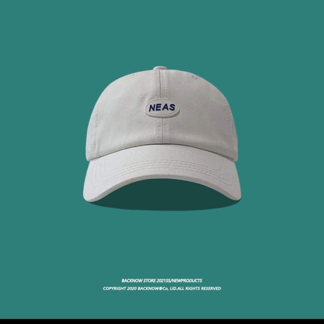 BACKNOW潮牌春夏新款男女棒球帽休闲简约chic鸭舌帽百搭遮阳帽子027