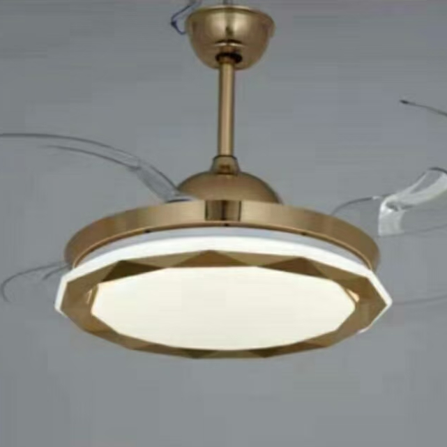 Simple fan lamp