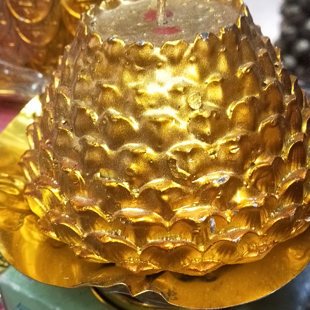 1号佥金莲花蜡烛灯＇一“一