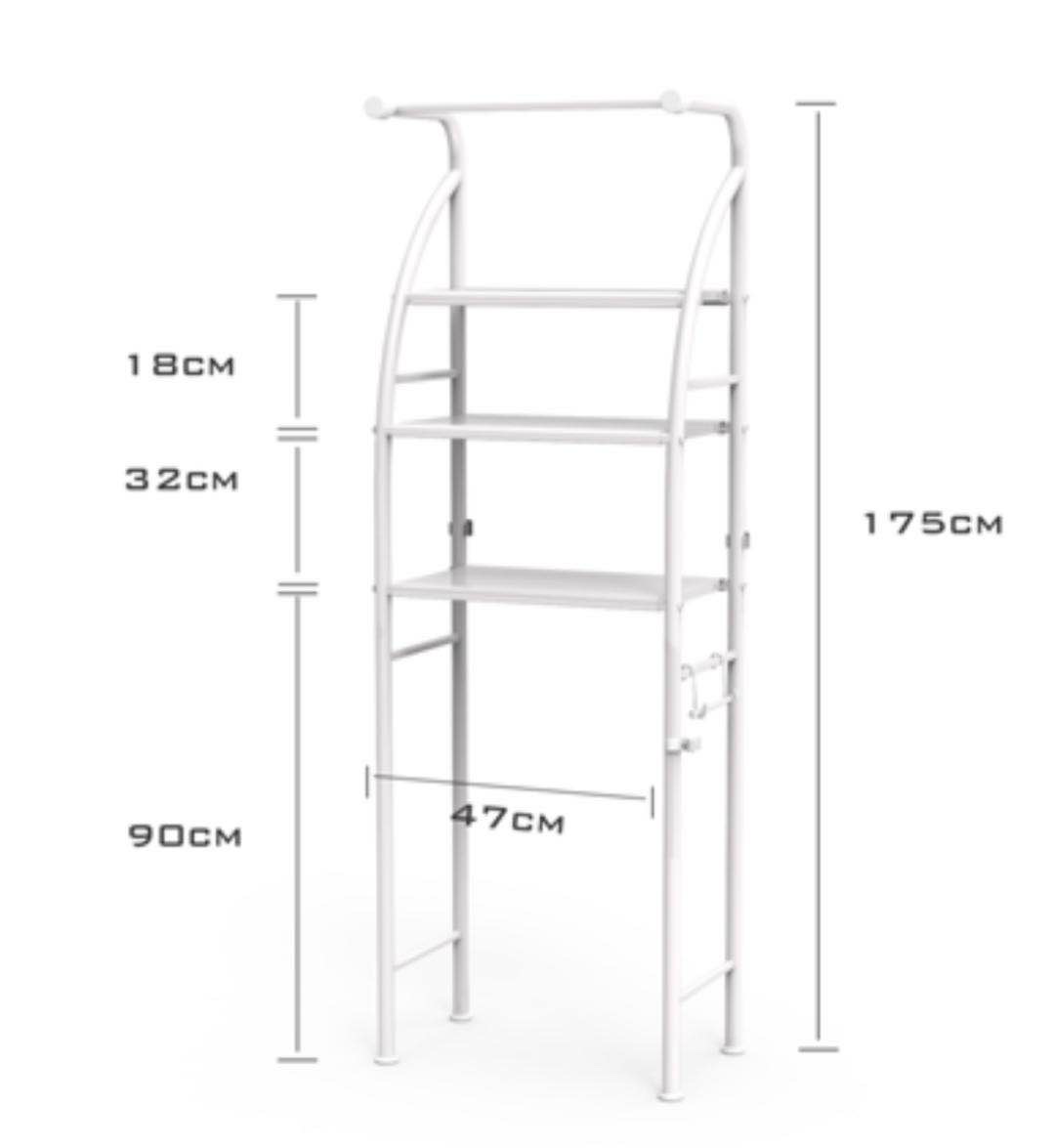 Storage Rack Toilet And Washing Machine Storage Rack Application Scenario