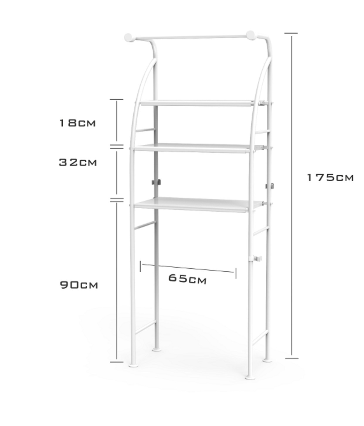 Storage Rack Toilet And Washing Machine Storage Rack Item Picture