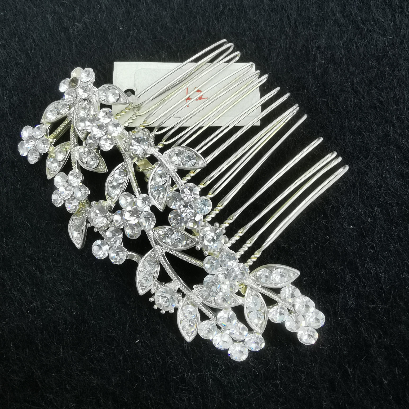 Luxury Sparkly rhinestone hair comb Hairpin comb dinner dress accessories headpiece