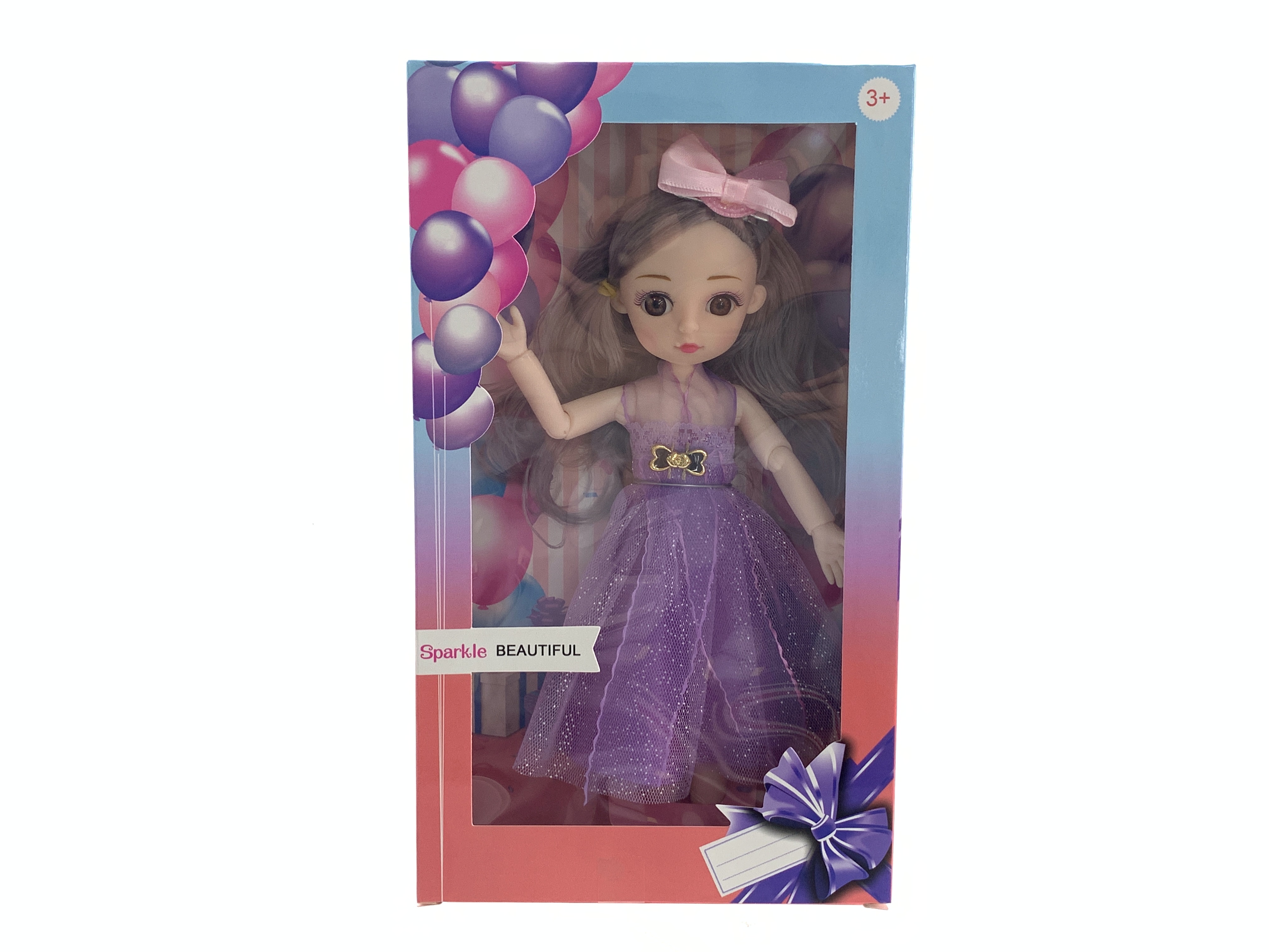 The exquisite doll is a very cute toy. The beautiful girl doll is a fashionable doll. It's a fashionable toy. No matter what, it's a toy that I like very much. Is it tempting details Picture