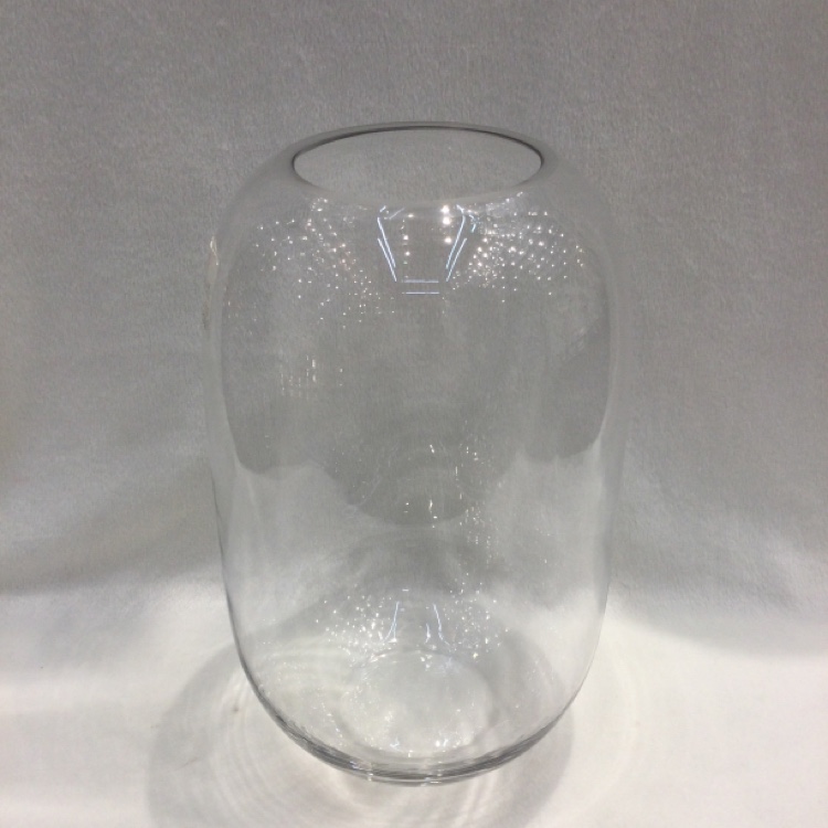 High-end Nordic simple glass closed vase decoration handicraft