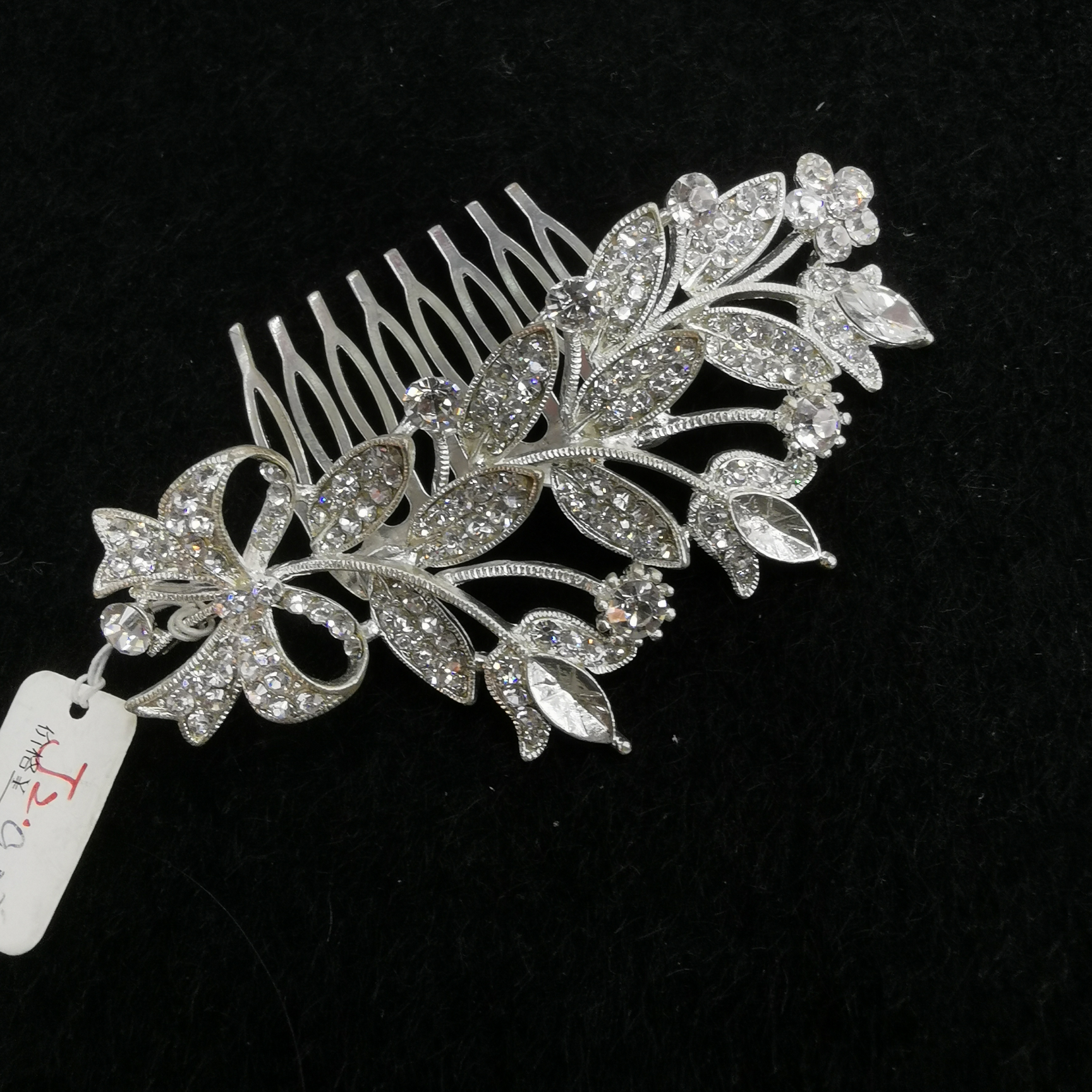 Refreshing! Mori Senmei wedding pan hair pin hair pin card wedding styling hair accessories