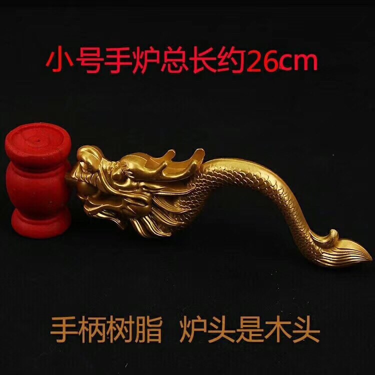 Resin hand warmer, for burning incense, small size