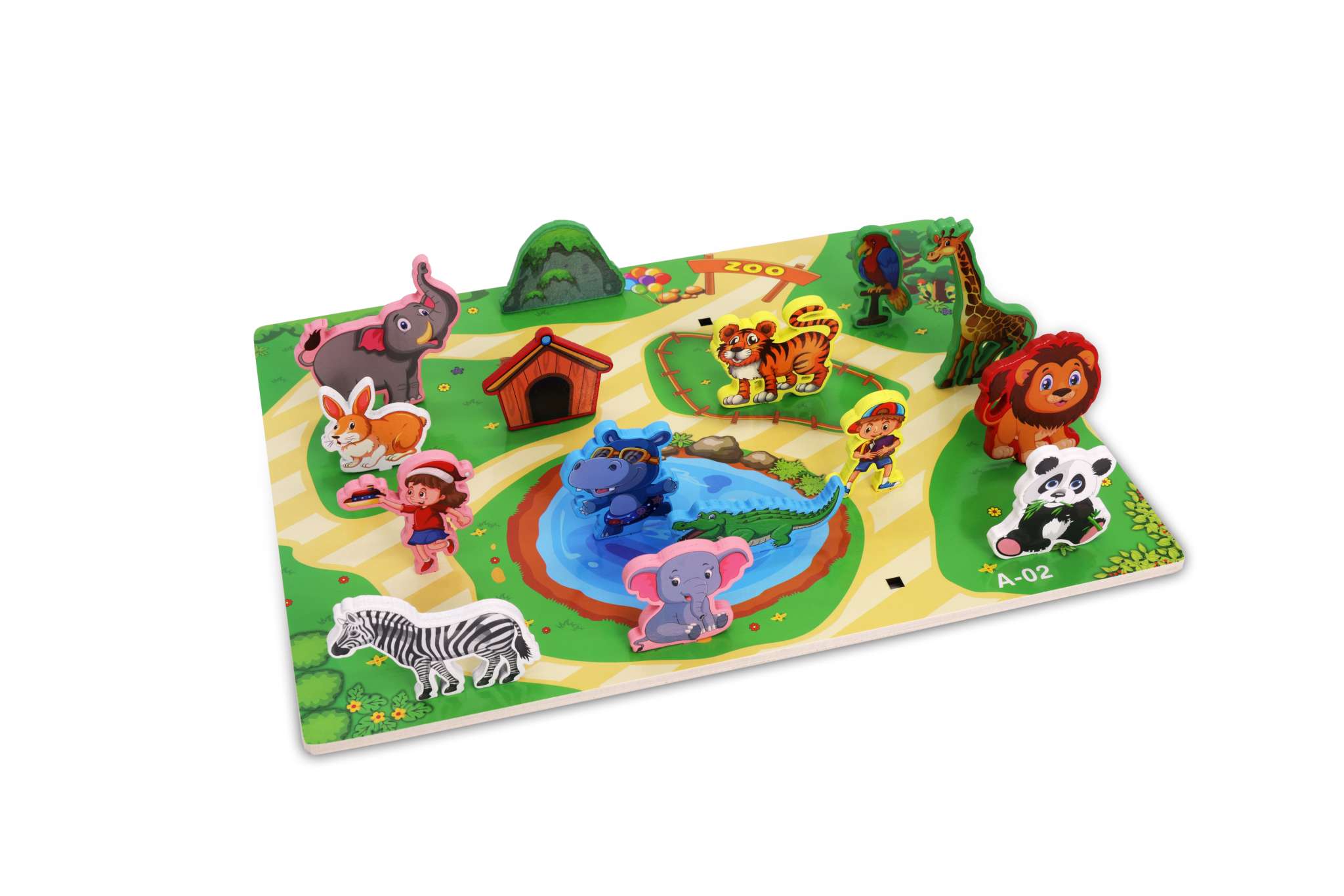 3D scene puzzle detail image 4