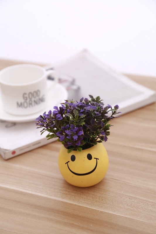 Nueva serie de dibujos animados smiley face small bottle set Specification image