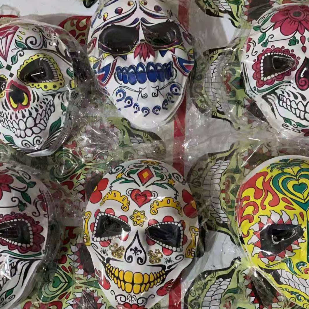 EVA印花鬼头面具