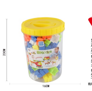 Kid-compatible LEGO building kit Yizhi Big Particle Baby Boys Girls Series 3-4 years old 6 slides 13321